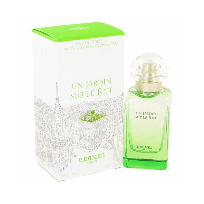 Un Jardin Sur Le Toit by Hermes Eau De Toilette Spray 1.7 oz