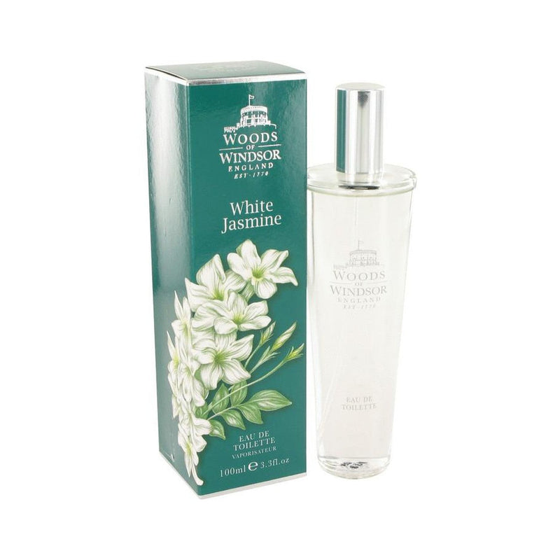 White Jasmine by Woods of Windsor Eau De Toilette Spray 3.3 oz