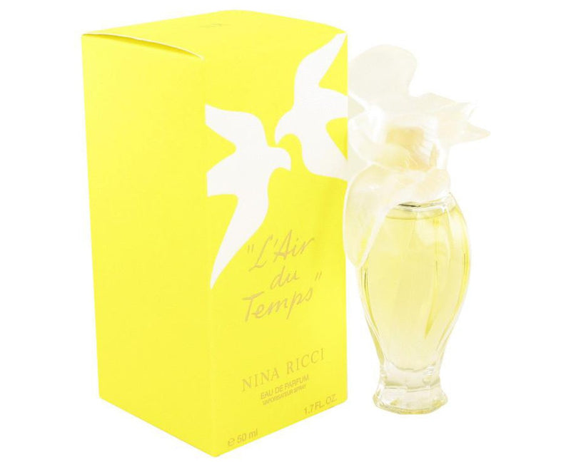 L'AIR DU TEMPS by Nina Ricci Eau De Parfum Spray with Bird Cap 1.7 oz