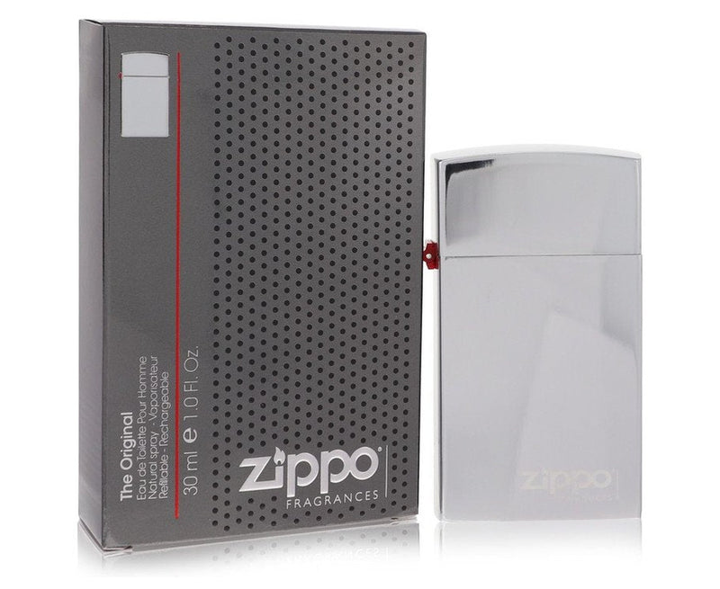 Zippo Silver by ZippoEau De Toilette Refillable Spray 1.0 oz