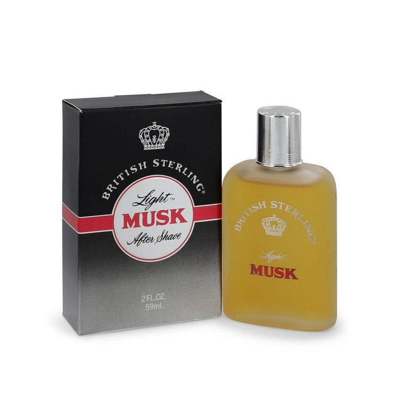 British Sterling Light Musk by Dana After Shave 2 oz