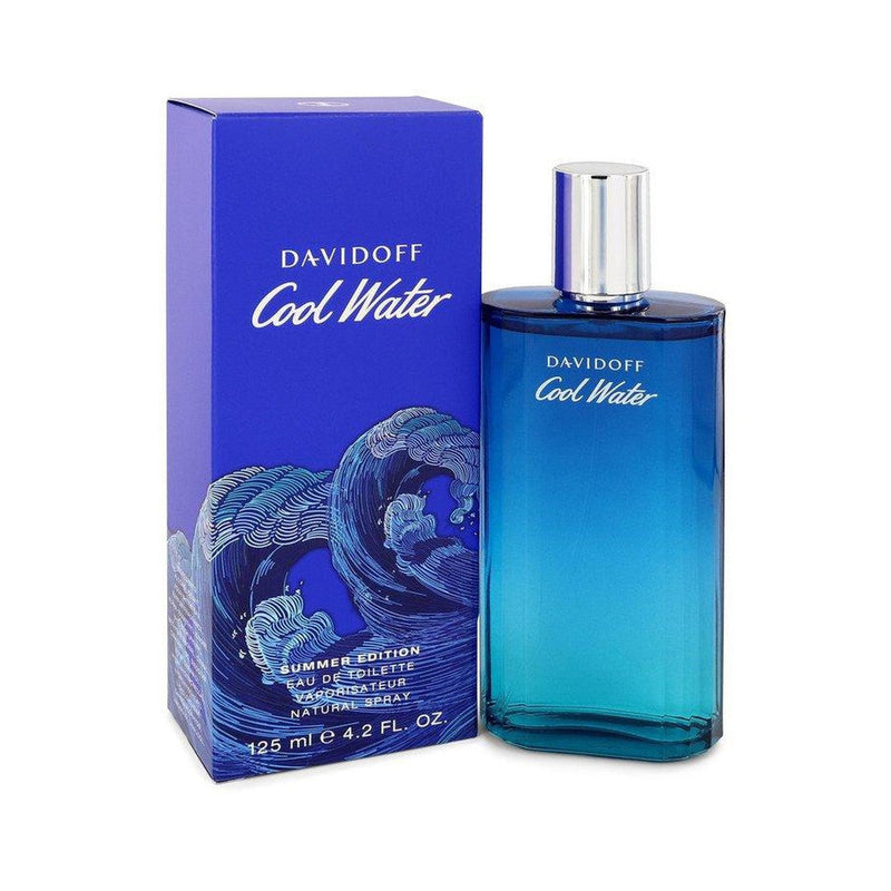 Cool Water Summer Edition by Davidoff Eau De Toilette Spray (2019) 4.2 oz