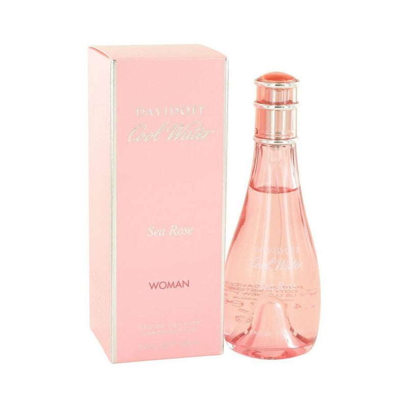 Cool Water Sea Rose by Davidoff Eau De Toilette Spray 3.4 oz