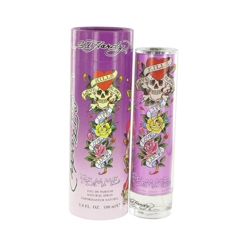 Ed Hardy Femme by Christian Audigier Eau De Parfum Spray 3.4 oz