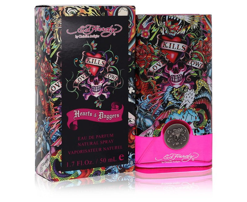 Ed Hardy Hearts & Daggers by Christian AudigierEau De Parfum Spray 1.7 oz