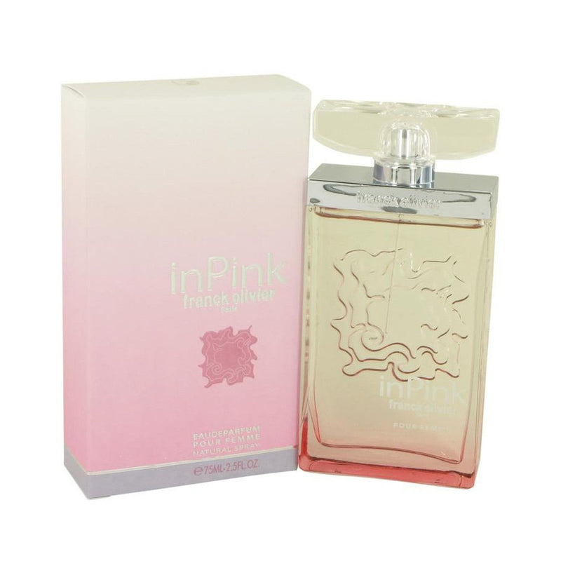 Franck Olivier iN Pink by Franck Olivier Eau De Parfum Spray 2.5 oz