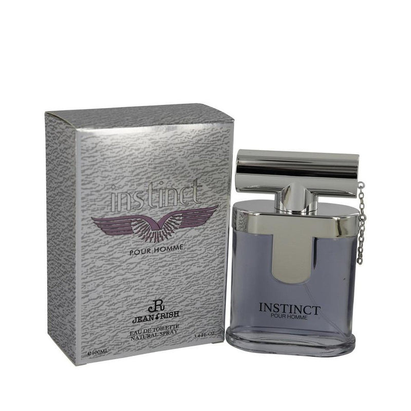 Instinct Pour Homme by Jean Rish Eau De Toilette Spray 3.4 oz