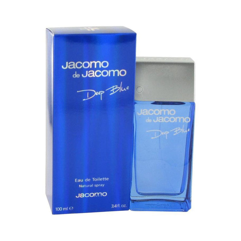 Jacomo Deep Blue by Jacomo Eau De Toilette Spray 3.4 oz