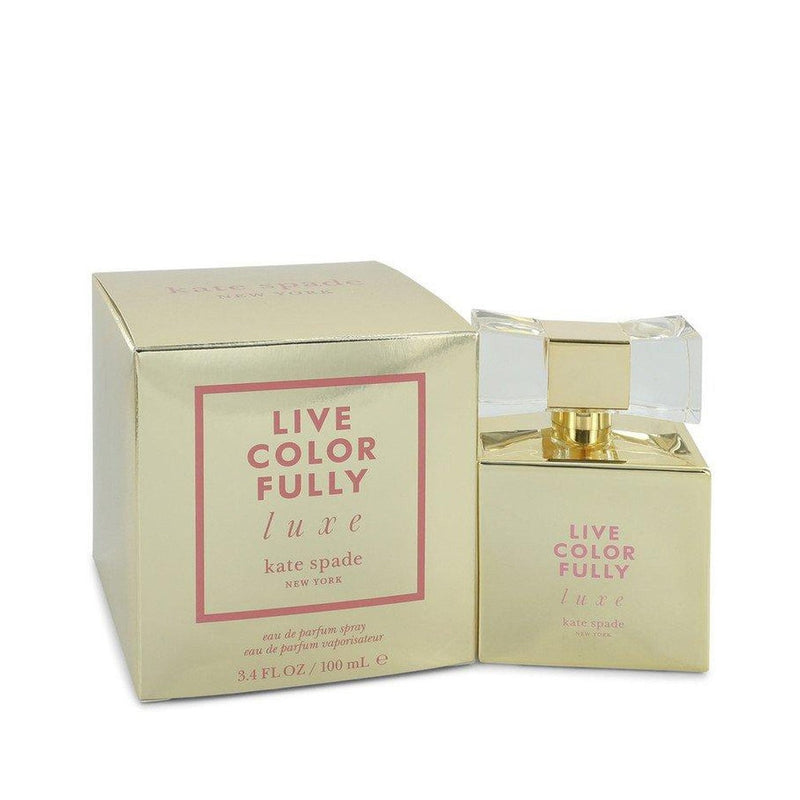 Live Colorfully Luxe by Kate Spade Eau De Parfum Spray 3.4 oz