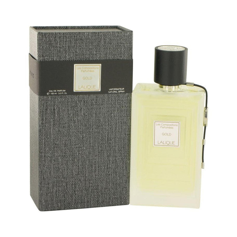 Les Compositions Parfumees Gold by Lalique Eau De Parfum Spray 3.3 oz