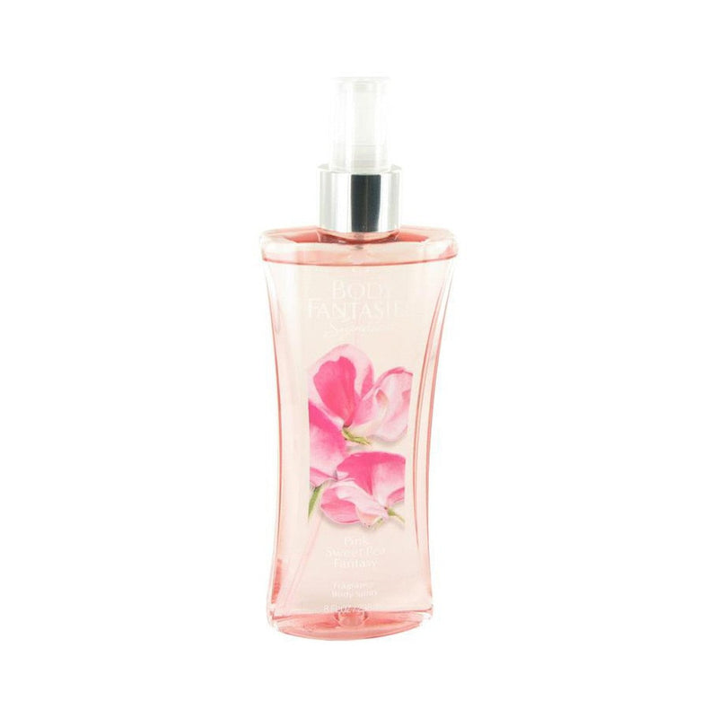 Body Fantasies Signature Pink Sweet Pea Fantasy by Parfums De Coeur Body Spray 8 oz