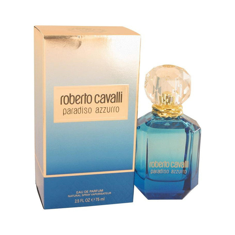 Roberto Cavalli Paradiso Azzurro by Roberto Cavalli Eau De Parfum Spray 2.5 oz