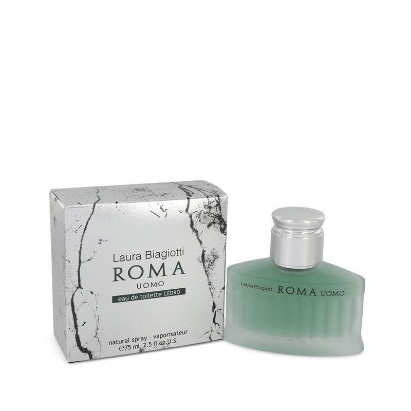 Roma Uomo Cedro by Laura Biagiotti Eau De Toilette Spray 2.5 oz