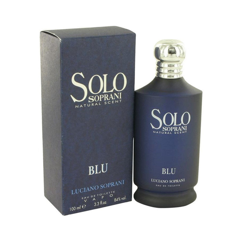 Solo Soprani Blu by Luciano Soprani Eau De Toilette Spray 3.3 oz