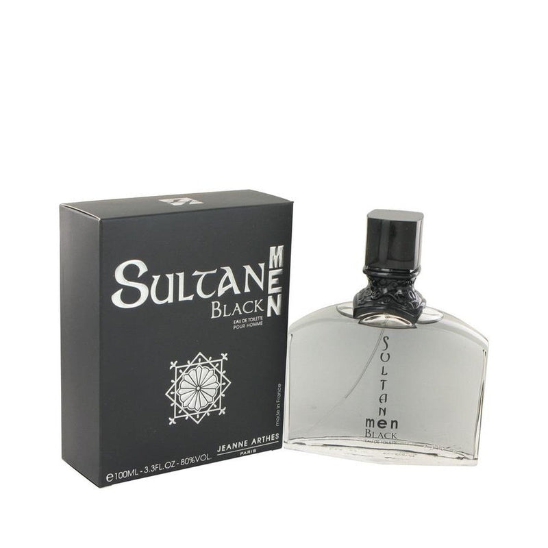 Sultan Black by Jeanne Arthes Eau De Toilette Spray 3.3 oz