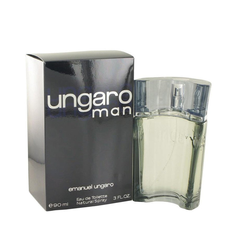 Ungaro Man by Ungaro Eau De Toilette Spray 3 oz