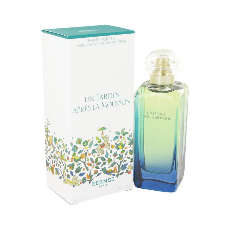 Un Jardin Apres La Mousson by Hermes Eau De Toilette Spray (Unisex) 3.4 oz