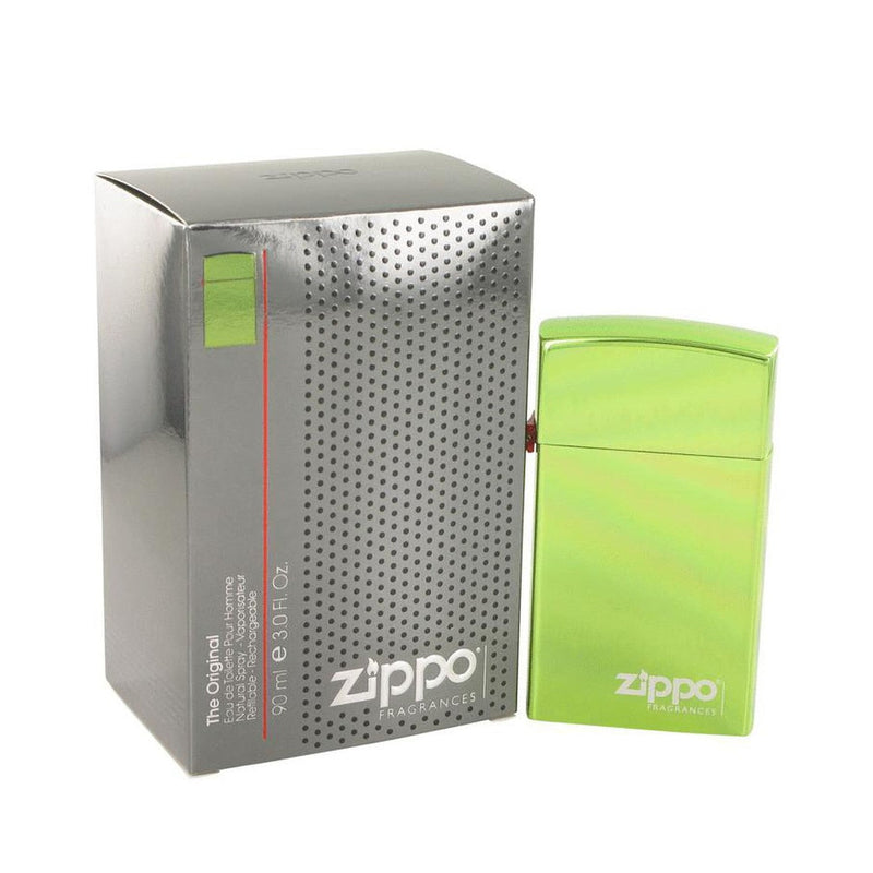 Zippo Green by Zippo Eau De Toilette Refillable Spray 3 oz